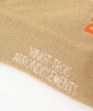 23区GOLF 【MEN】グラフィック アンクルソックス ベージュ系