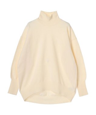 Green Parks もちやわ　モックネックプルオーバー Off White