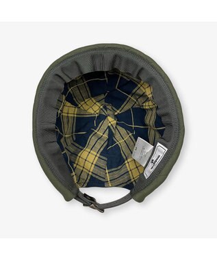 林八百吉商店 un chapeau  キルティングフィッシャーマンキャップ カーキ