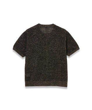 JOSEPH ルレックスニット　ショートスリーブニット Black / Gilt