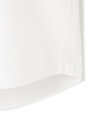 JOSEPH HOMME アートワークシャツ　バンドカラー ホワイト系