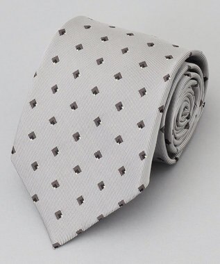 GOTAIRIKU GOTAIRIKU別注【日本製】シルク ネクタイ_オリジナル柄 ベージュ系8