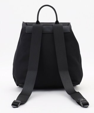 ICB LIMONTA ナイロン フラップ型リュック ブラック系