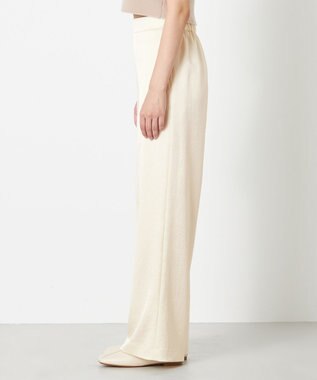 NAVE 【Nave】クラッシュサテン パンツ オフホワイト系