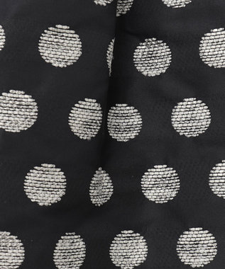 GRACE CONTINENTAL ラメドットジャガードスカート ブラック