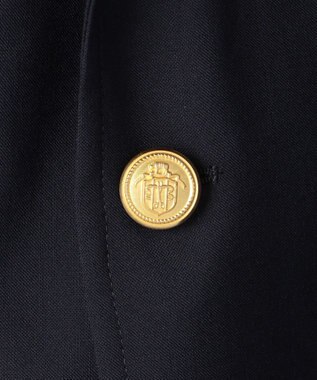 J.PRESS MEN 【J.PRESS ORIGINALS】【UNISEX】Wool Polyester Stretch Toropical 3B Blazer / Baggy Fit ネイビー系