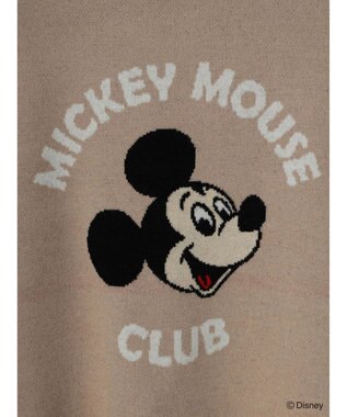 Green Parks ミッキーマウス・クラブ／ジャガードニット Light Gray