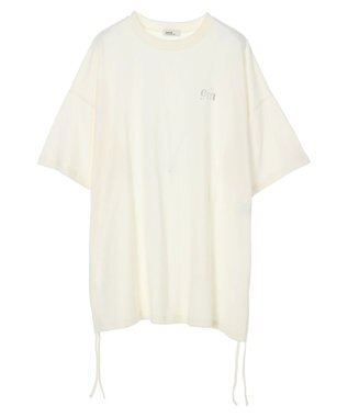 earth music&ecology ｅ／ｍシャーリングプルオーバー Ivory