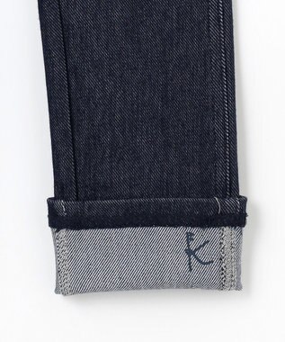 組曲 KIDS 【90-100㎝】ハートデニムニット パンツ ネイビー