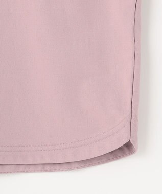 SHARE PARK LADIES 【LADIES】吸水速乾 フロントプリントTシャツ スモークピンク