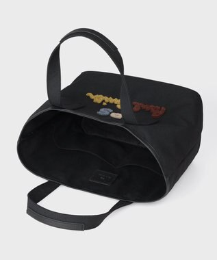 Paul Smith PSロゴエンブロイダリー ミニトートバッグ ブラック