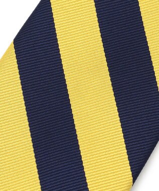 J.PRESS MEN 【J.PRESS ORIGINALS】Silk Rep Regimental Tie イエロー系1