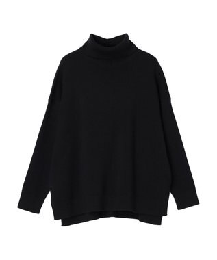 AMERICAN HOLIC バイパチタートルネックニットプルオーバー Black