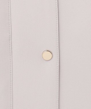 ANY SIS S 【洗える】フーデットロング アウター ライトグレー