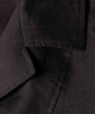 Paul Smith レーヨンリネン パッチポケット ブルゾン ダークブラウン