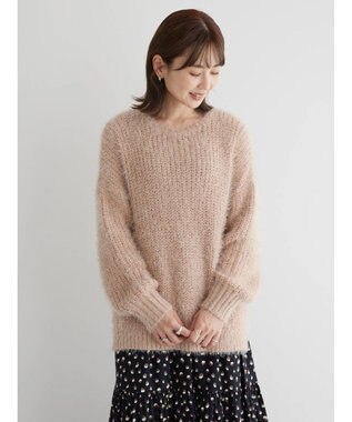 AMERICAN HOLIC シャギーゆるっとニットプルオーバー Pink