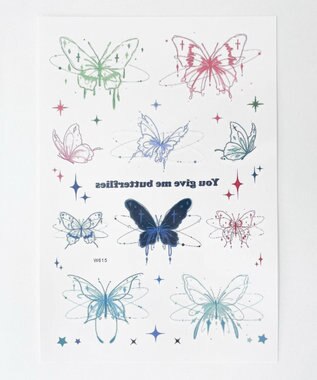 WEGO セットタトゥーシールB 柄10