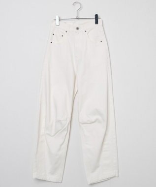 WEGO カーブデニムパンツ ホワイト
