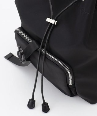 ICB LIMONTA ナイロン フラップ型リュック ブラック系