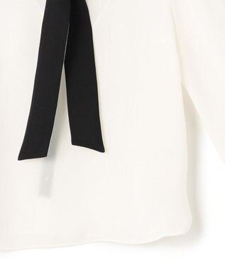 TOCCA 【消臭・撥水・洗える】PROMISE RIBBON ブラウス アイボリー系