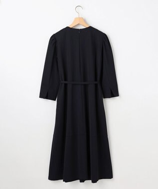 組曲 L 【KUMIKYOKU NAVY】フロントタックドレス ネイビー系