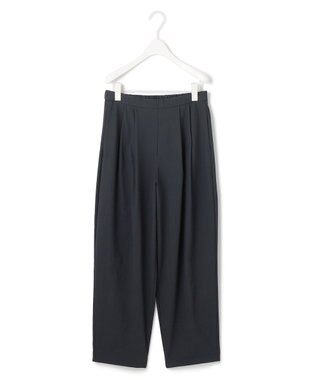 ICB L 【接触冷感・UVカット・防シワ・洗える】 アトラストリコット テーパードパンツ チャコール系