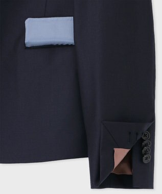 Paul Smith 【背抜き】トラベル ボックスジャケット ネイビー