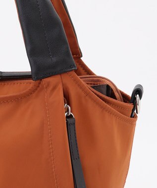 Y'SACCS ふんわりラウンド2WAYトート Sサイズ オレンジ