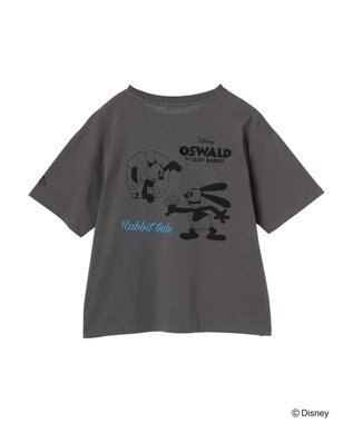 Green Parks オズワルド／バックプリント半袖ＴＥＥ Charcoal Gray