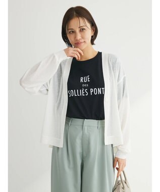 Green Parks Ｖネックシアーカットカーディガン