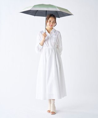 MOONBAT 【遮光100％】晴雨兼用 折りたたみ傘 コンパクト kowaza コワザ バイカラー