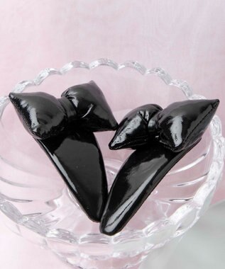 WEGO L2PBIGパテッドリボンパッチンピン ブラック