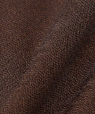 uncrave ウォッシャブルウールライクツイル ジレ ブラウン