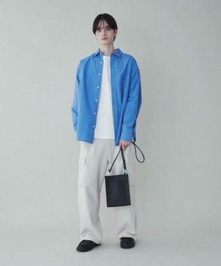 WEGO レザータッチスクエアショルダー ブラック