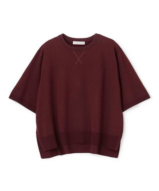 UNFILO ブライトヤーンニット ハーフスリーブ