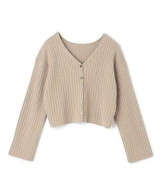 uncrave ウール ナイロン 2WAY ニット（uncrave STANDARD） ベージュ