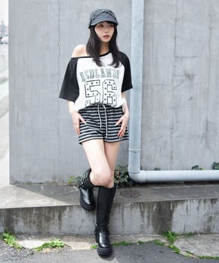 WEGO 裏毛マイクロショートパンツ 柄2