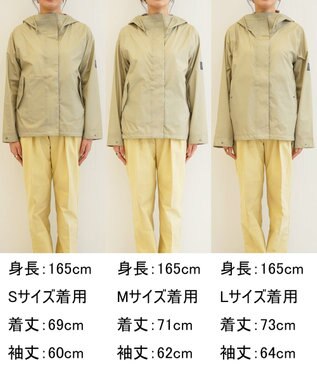 F/ACSION YUZEN 全天候型マウンテンパーカー BEIGE