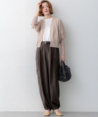 23区 【撥水加工/WEB&一部店舗限定カラーあり】ドロ－ストリング ショルダーバッグ 【WEB限定】グレー系