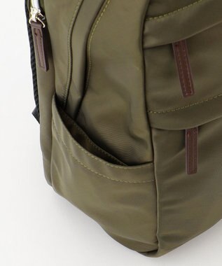 LA BAGAGERIE 【maison vert】 【多収納】タックポケットリュック カーキ
