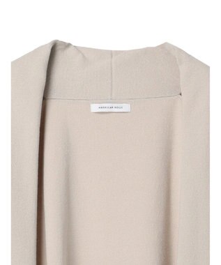 AMERICAN HOLIC コクーンニットジレ Light Gray