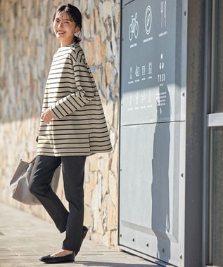 ANY L 【洗える】STYLE UP SKINNY デニムパンツ フェードブラック