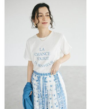 CRAFT STANDARD BOUTIQUE 【ＵＶカット】ＬＡ　ＣＨＡＮＣＥ　ＴＥＥ Off White