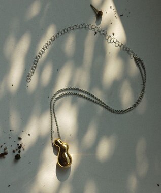 simoe Kira Necklace L / 02 シルバー×ゴールド