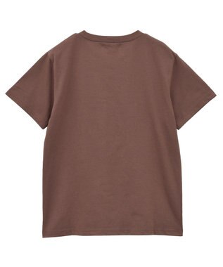 Green Parks ・ｓｗｉｎｇ　ｂｙ　リボンモチーフコード刺繍ＴＥＥ Brown