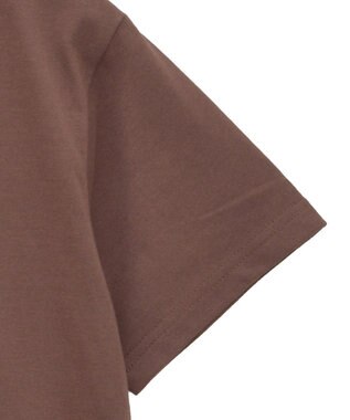 Green Parks ・ｓｗｉｎｇ　ｂｙ　リボンモチーフコード刺繍ＴＥＥ Brown