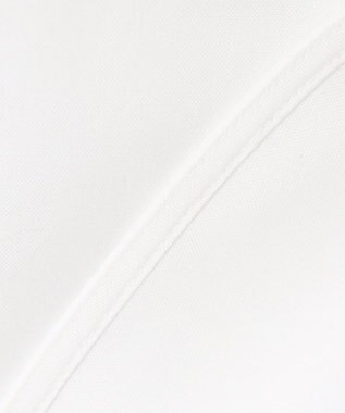 23区 【洗える】コットンベアジャージーコンビ カットソー ホワイト系