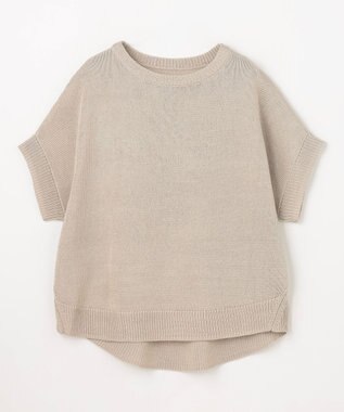 ANY ラミータッチオーバーニット サンドベージュ