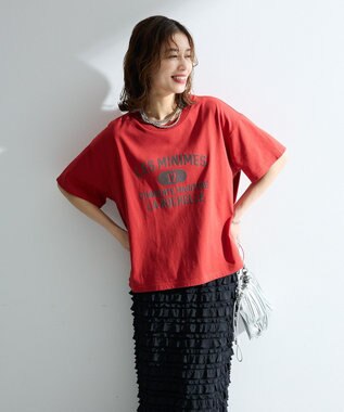 Green Parks 汗染み防止ボックスロゴＴシャツ