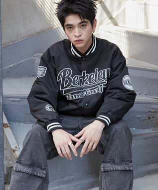 WEGO パテッドワッペンスタジャン ブラック